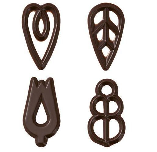 Surtido de filigrana de chocolote negro Caja 310 Unidades