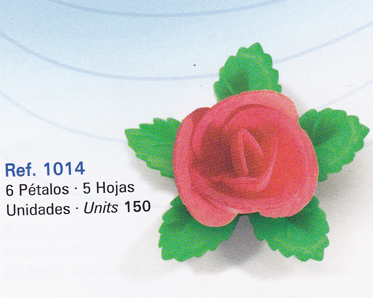 Oblea Rf 1014 6 Petalos 5 Hojas C/ de 150 Ud