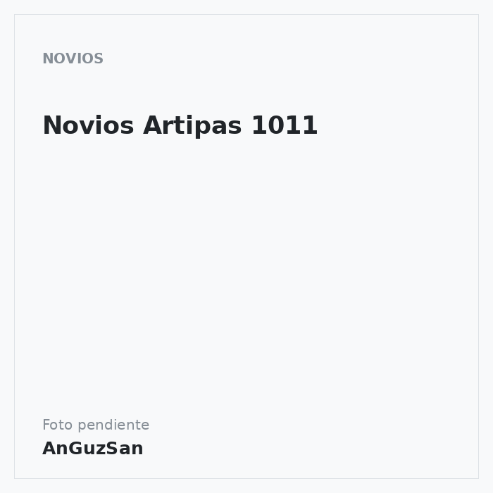 Novios Artipas 1011
