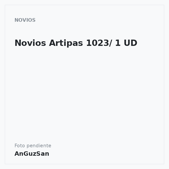 Novios Artipas 1023/ 1 UD